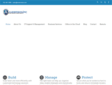 Tablet Screenshot of andersonpc.com